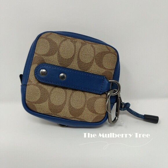 Coach 91248 Disney Square Hybrid Pouch in Signature Canvas with Dalmatian NWT - Picture 2 of 7